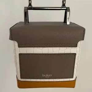Botkier Bags Botkier Lennox Mini Lunchbox Crossbody Bag in Truffle Colorblock Color Gray Size Os Pm 02620855 s Closet